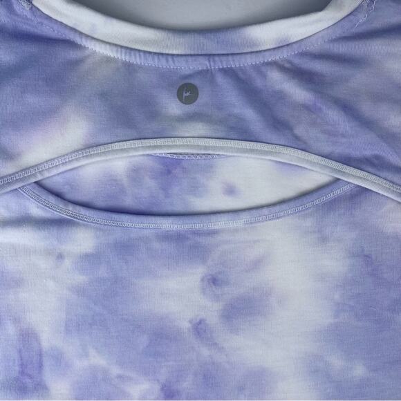 90 Degree By Reflex Cropped Tie Dye Tank Top - Picture 3 of 6